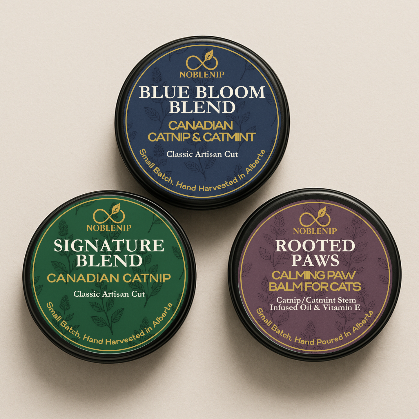 Catnip Ritual Set | NobleNip Blends + Paw Balm Sampler